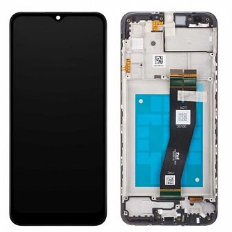 MODULO SAMSUNG A02s A025 NEGRO ORIG C/MARCO